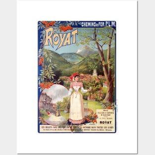 Royat France Vintage Poster 1896 Posters and Art